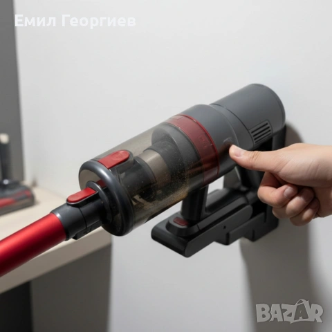 Безжична ръчна прахосмукачка тип „стик“ – V Group KB-703B, снимка 9 - Прахосмукачки - 53356278