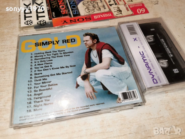 SIMPLY RED-КАСЕТА 2501261916, снимка 4 - Аудио касети - 53223746