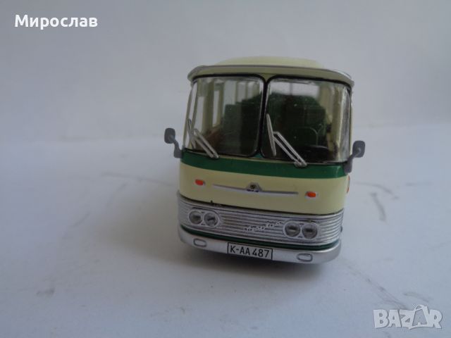 1:72 ATLAS NEOPLAN 1964 КОЛИЧКА АВТОБУС РЕТРО МОДЕЛ, снимка 3 - Колекции - 46530965