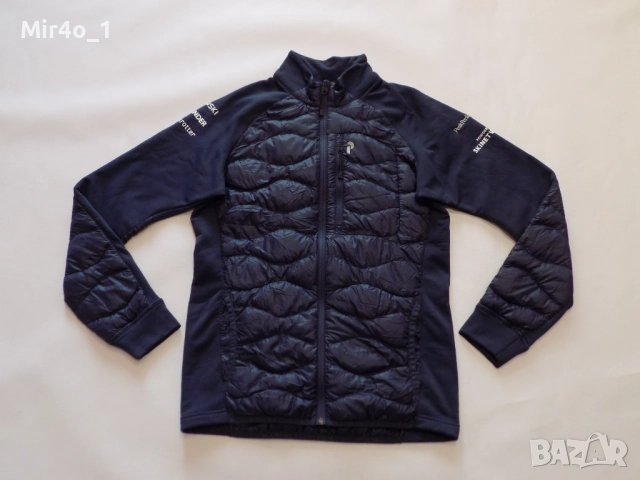 пухено хибридно яке peak performance горнище худи суичър туризъм планина олекотено мъжко оригинал S