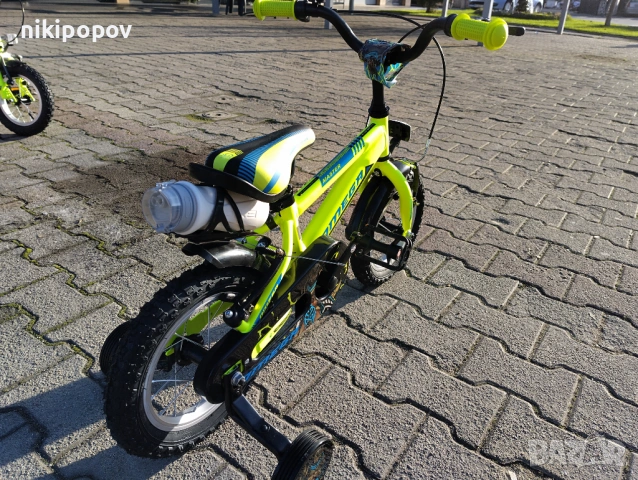 BYOX Велосипед 12" MASTER жълт, снимка 11 - Велосипеди - 53531519