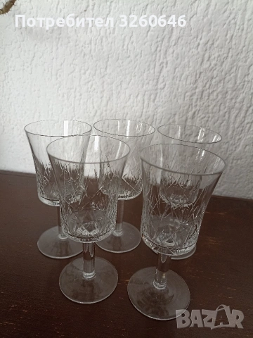 Кристални чаши , снимка 2 - Чаши - 54192718