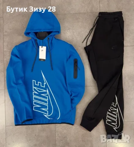 Мъжки екипи Nike Tech Fleece, 4 цвята, снимка 2 - Спортни дрехи, екипи - 46993846