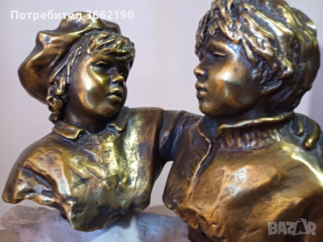 Бронзов бюст, снимка 3 - Статуетки - 52514513