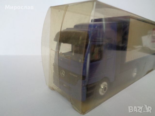 WEMOTECH 1:87 H0 MERCEDES ACTROS ТИР КАМИОН ИГРАЧКА МОДЕЛ, снимка 2 - Колекции - 45187198