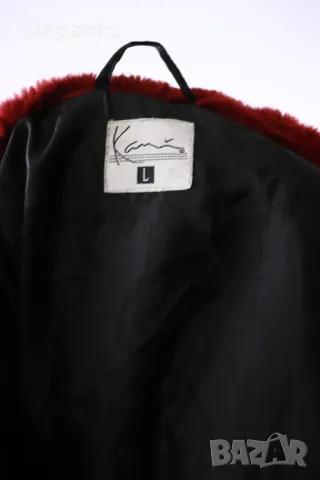 Karl Kani OG FAKE FUR PUFFER мъжко зимно дебело яке Л размер, снимка 3 - Якета - 48695840