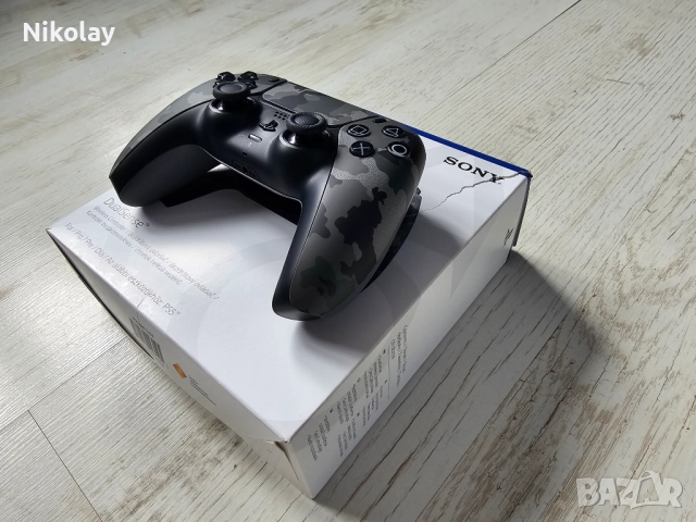 Playstation 5 контролер / DualSense - Grey Camouflage, снимка 3 - Аксесоари - 52824304