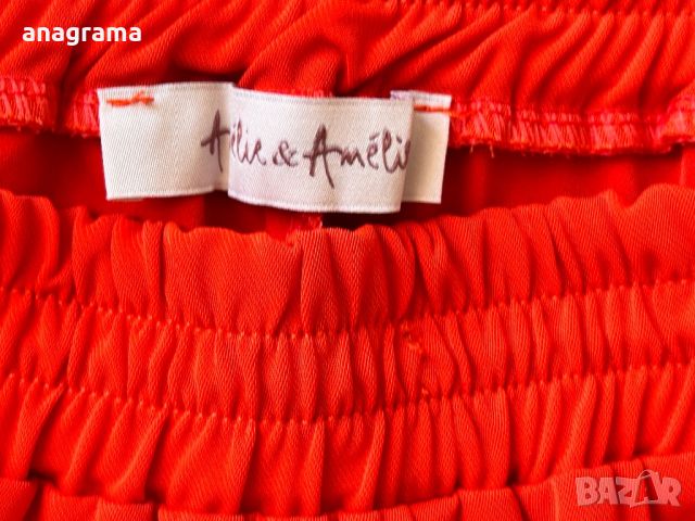 Baum und Pferdgarten кокетна блуза и прекрасен оранжев панталон с ръб Amelie&Amelie , снимка 4 - Панталони - 45471969