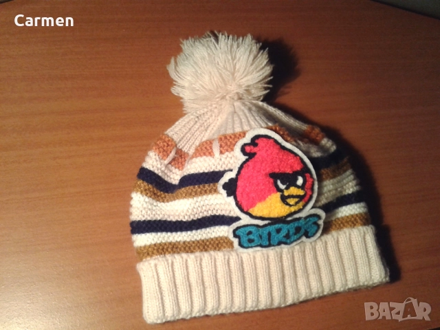 Детска шапка Angry Birds, снимка 8 - Шапки, шалове и ръкавици - 52429676