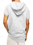 Мъжка ежедневна тениска с качулка и къс ръкав, 5цвята , снимка 14