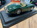 Метална колекционерска количкa BBURAGO JAGUAR XK120 1948 мащаб 1:24, снимка 2