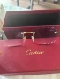 Cartier Black Acetate Glasses, Gold Decor & Blue Lens, снимка 8