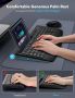 Комбинирана безжична клавиатура и мишка, ергономична клавиатура в пълен размер с опора за китката, снимка 2
