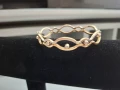 ЗЛАТНА ДАМСКА ГРИВНА ТВЪРДА  14К., снимка 5