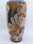 Стара керамична ваза с птици, 28 см, снимка 3