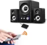 Безжичен Bluetooth Audio Receiver AUX адаптерс 3,5 мм жак,Универсален,Радио за кола, снимка 2