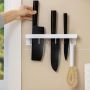 Поставка за кухненски прибори и ножове за стена, снимка 7