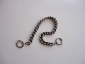 Старинен кюстек верижка за джобен часовник 2, снимка 3