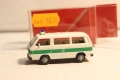 HERPA H0 1/87 VW T3 TRANSPORTER POLICE ПОЛИЦИЯ КОЛИЧКА, снимка 2