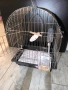 Клетка за птици + пълен комплект аксесоари и храна, снимка 3