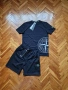 Страхотен мъжки екип къси панталони и тениска STONE ISLAND размер S M L XL 2XL , снимка 3