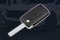 Комплект от 2 броя ключодържатели(кутийки за ключ) с 2 бутона за Citroen и PEUGEOT, снимка 4