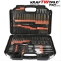Комплект битове и свредла kraftworld – 246 части в куфар | HSS + дърво + зидария, снимка 6