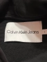 Дамски  черен памучен ватиран оригинален суичър суитшърт черен Calvin Klein качулка  памук памучен, снимка 6