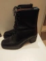 Боти тип кубинки естествена кожа 35 номер , снимка 2