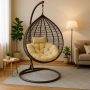 Градинска висяща люлка тип гнездо,яйце–Промоция! , снимка 1