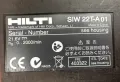 Hilti SiW 22T-A - Акумулаторен гайковерт 22V, снимка 4