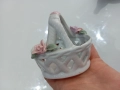 Стара порцеланова кошница , снимка 9