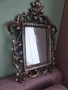 Невероятно бронзово настолно огледало, снимка 4