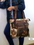 Луксозна кожена чанта тип торба,Голяма кожена чанта на рамо, снимка 5
