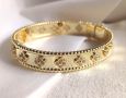 Van Cleef & Arpels VCA gold bracelet Vintage Alhambra-дамска гривна, снимка 8