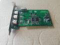  PCI 3+1 Port 1394A FireWire Adapter Card Agere FW323-06 Link/PNY EC200 REV.1.3, снимка 5