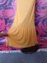 Еластична дълга рокля бюстие по тялото тип русалка Цвят горчица С/М , снимка 5