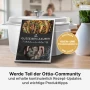 Ottia Чугунена емайлирана тенджера 26 см за готвене с капак и ароматни копчета - Тенджера за задуша, снимка 3