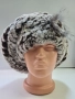 Дамска шапка лукс,барета Чинчила - 113, снимка 2
