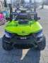 F1 Двуместен акумулаторен джип TURBO 4x4 зелен, снимка 11