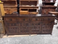Скрин бюфет масив старинен, снимка 1