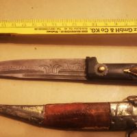 Стар турски нож,кама., снимка 9 - Антикварни и старинни предмети - 45779032