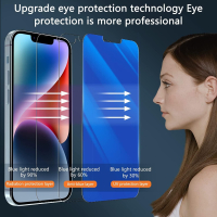 2бр. стъклен протектор за iPhone 14 Pro - защита за очите, снимка 6 - Фолия, протектори - 45063767