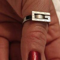 Уникален пръстен от медицинска стомана, снимка 2 - Пръстени - 45753904