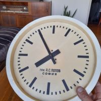 Стар часовник ТПК А.С.Попов, снимка 2 - Антикварни и старинни предмети - 45225315