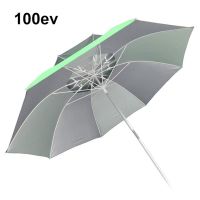 Градинански чадър с чупещо рамо и UV защита с ВЕТРОУСТОИЧИВА КЛАПА 220/220см, снимка 4 - Градински мебели, декорация  - 45682421