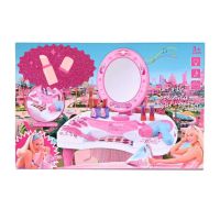 Детска тоалетка с огледало, масичка и аксесоари Б А Р Б И, снимка 2 - Други - 45544969