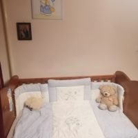 Детско легло 3 в 1, трансформиращо се с 3 нива на матрака , снимка 4 - Мебели за детската стая - 45799795
