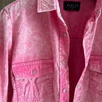 Риза от розов деним Mohito, снимка 2 - Ризи - 45158217