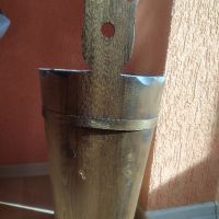 Антикварна, дървена стойка за чадъри , снимка 2 - Декорация за дома - 45068545